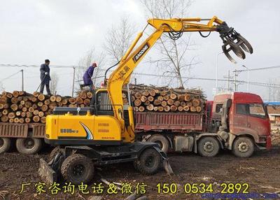 95挖掘机抓木机价格解析与木材收购应用指南